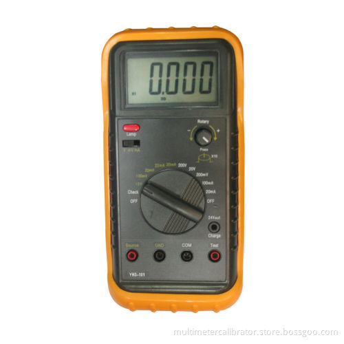 Data Hold Digital Multifunction Current Loop Calibrator With 1/2 Lcd Display